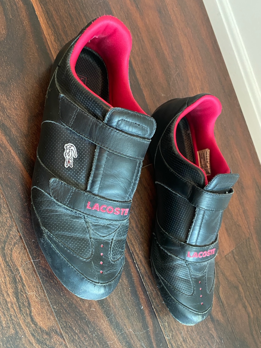 Lacoste Kids Sneakers with Pink Accents